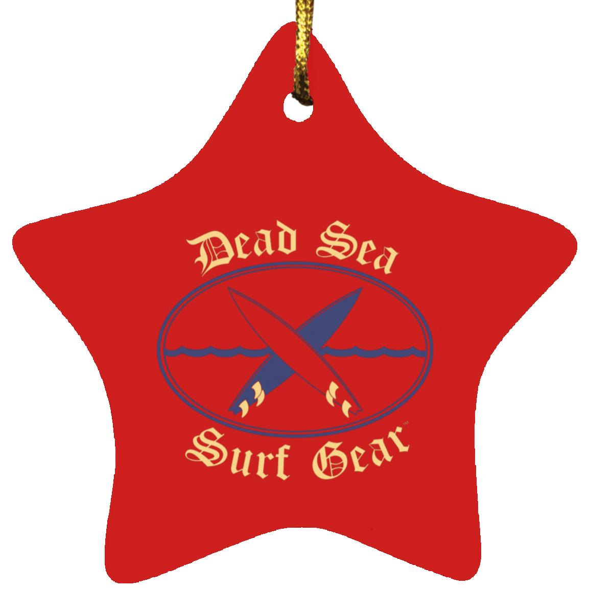 Dead Sea Surf Gear Star Ornament
