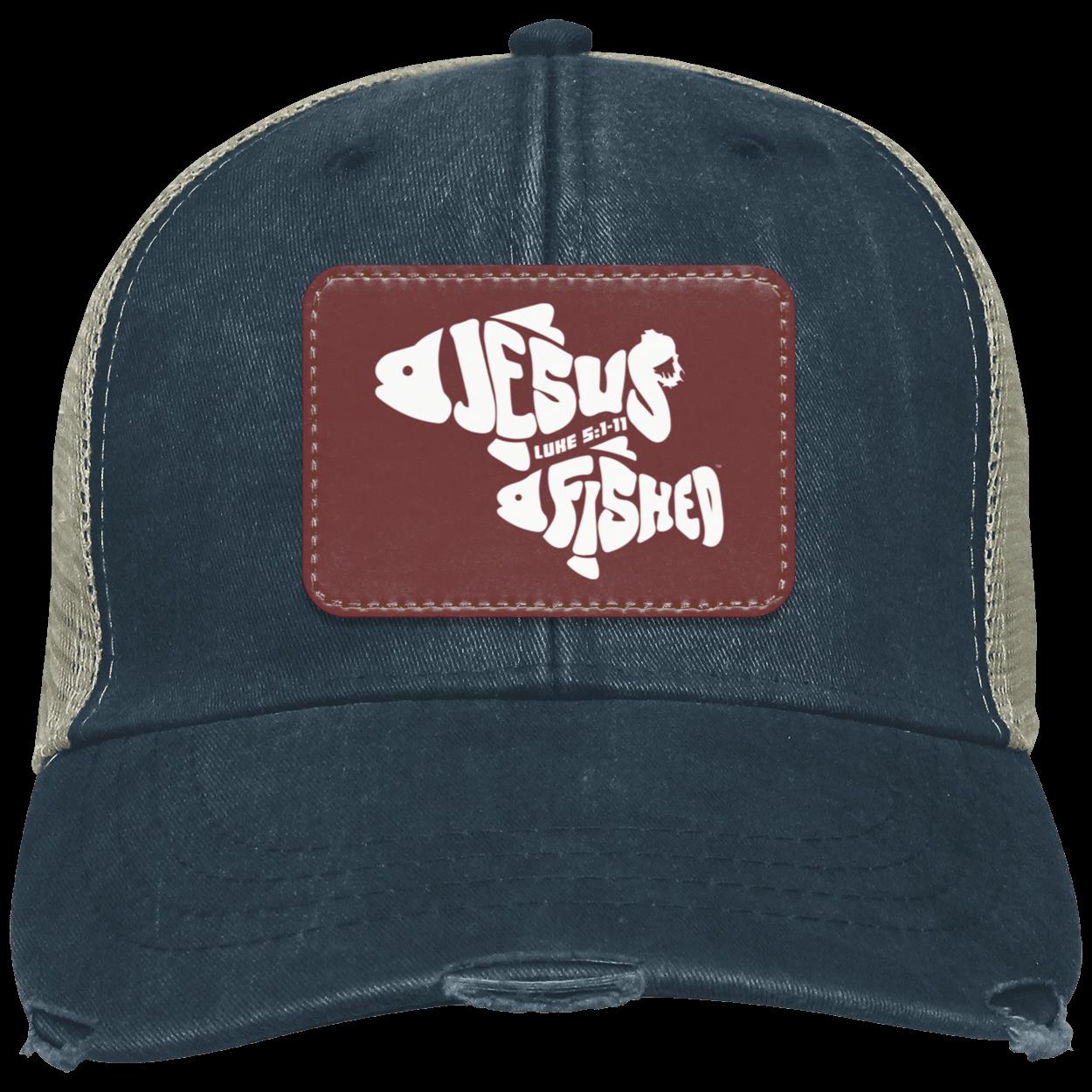 OneFish TwoFish - Distressed Ollie Cap - Oval Patch