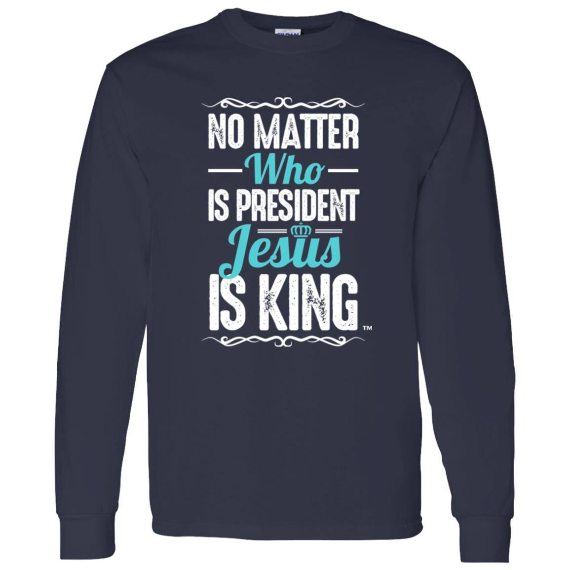 Jesus is King - Men/Women Unisex Classic Long Sleeve T-Shirt