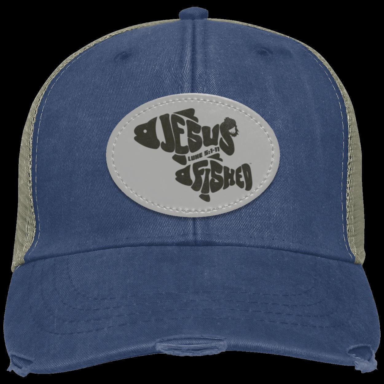 OneFish TwoFish - Distressed Ollie Cap - Oval Patch