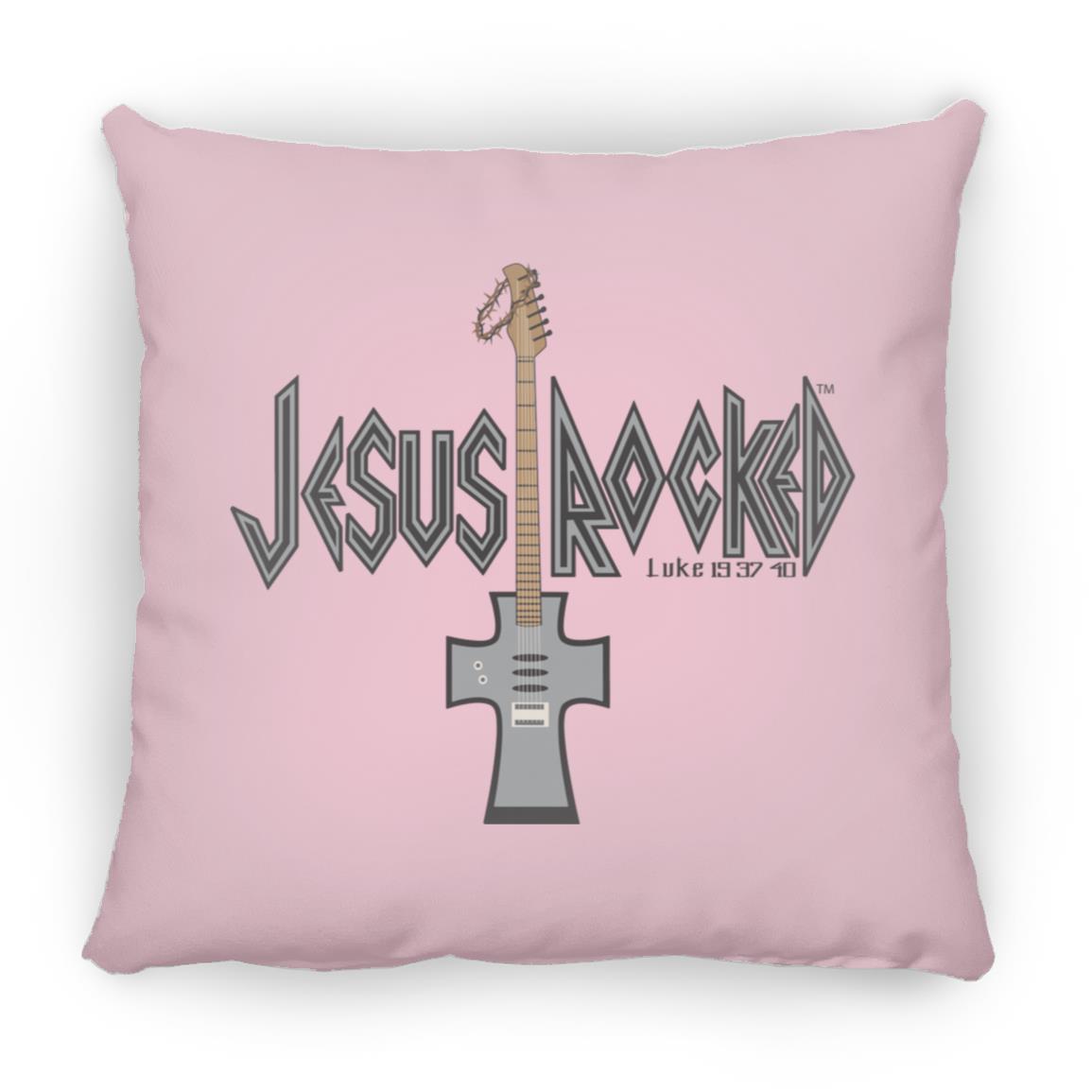 Cross Guitar - Large Square Pillow