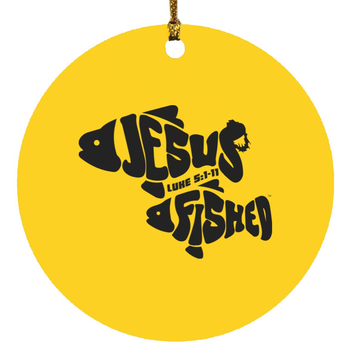 OneFish TwoFish - Circle Ornament