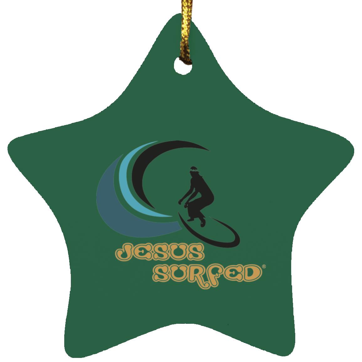 Ridin' the Wave - Star Ornament