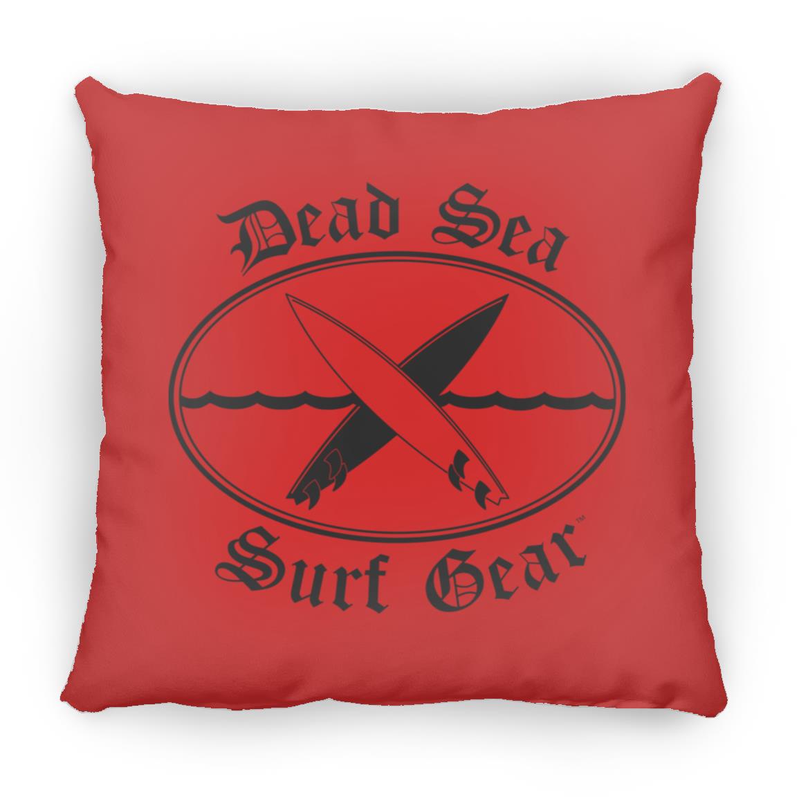 Dead Sea Surf Gear - Large Square Pillow