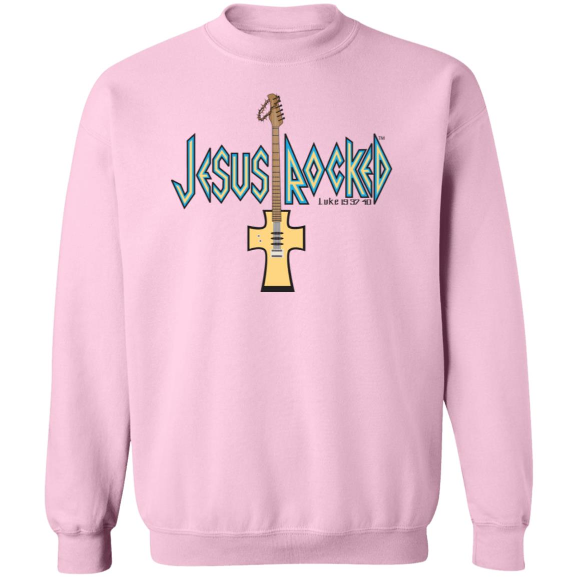 Cross Guitar - Men/Women Unisex Crewneck Sweatshirt