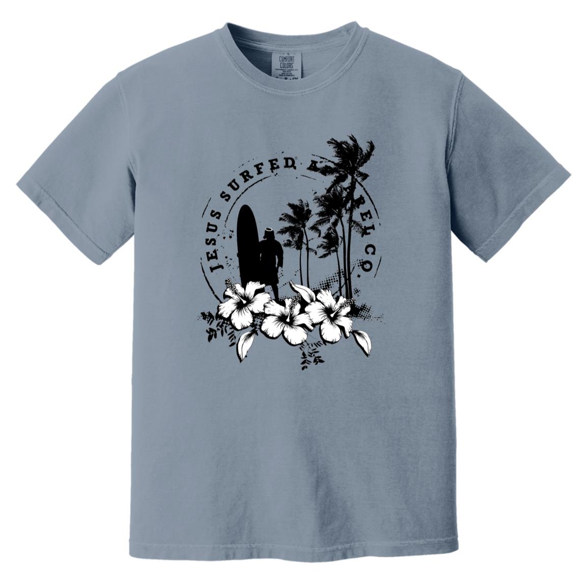 Jesus Surfed Apparel - Men's Soft-Washed Comfort Cotton Short Sleeve T-Shirt
