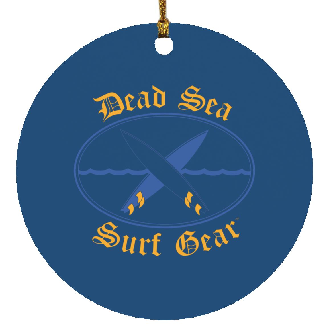 Dead Sea Surf Gear - Circle Ornament