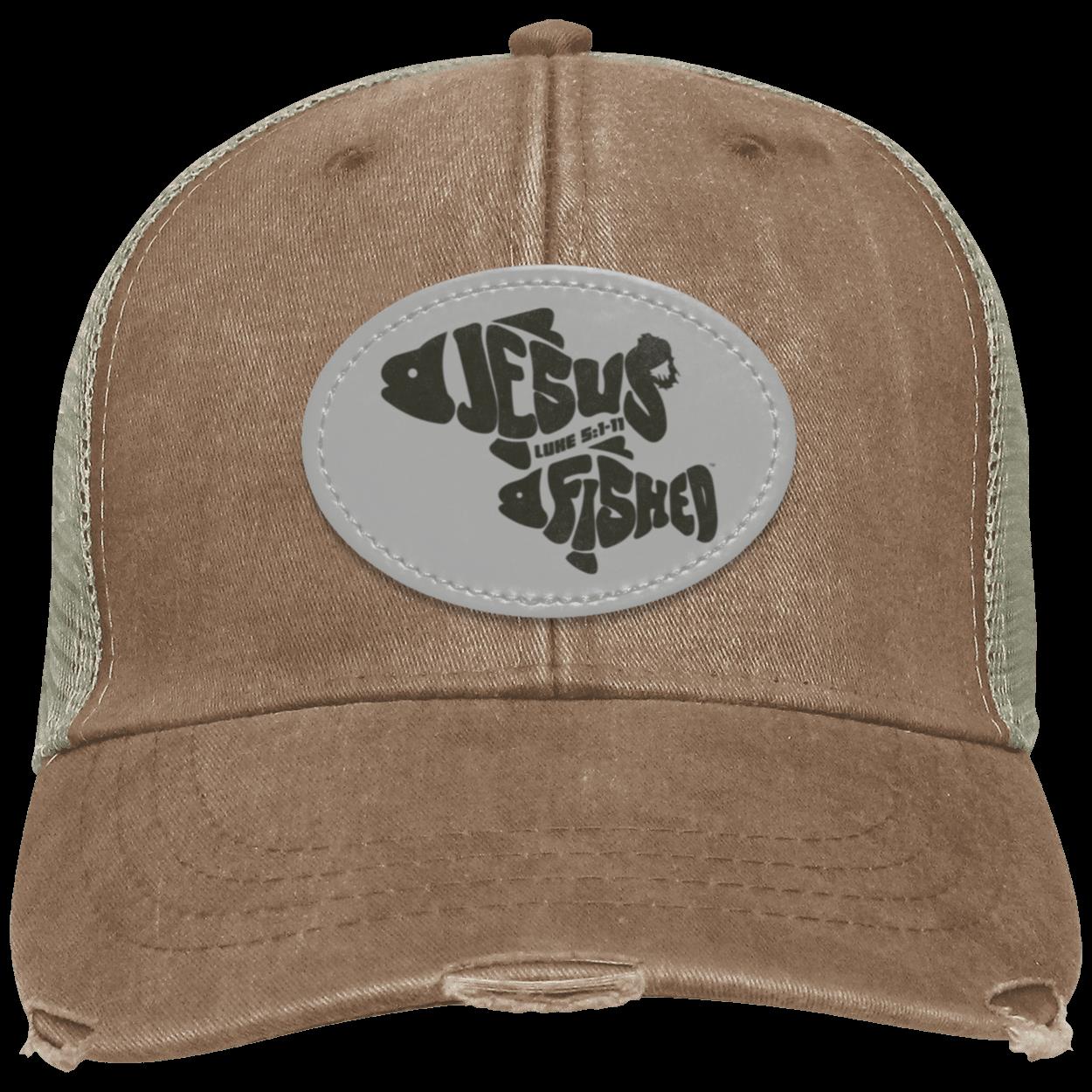OneFish TwoFish - Distressed Ollie Cap - Oval Patch