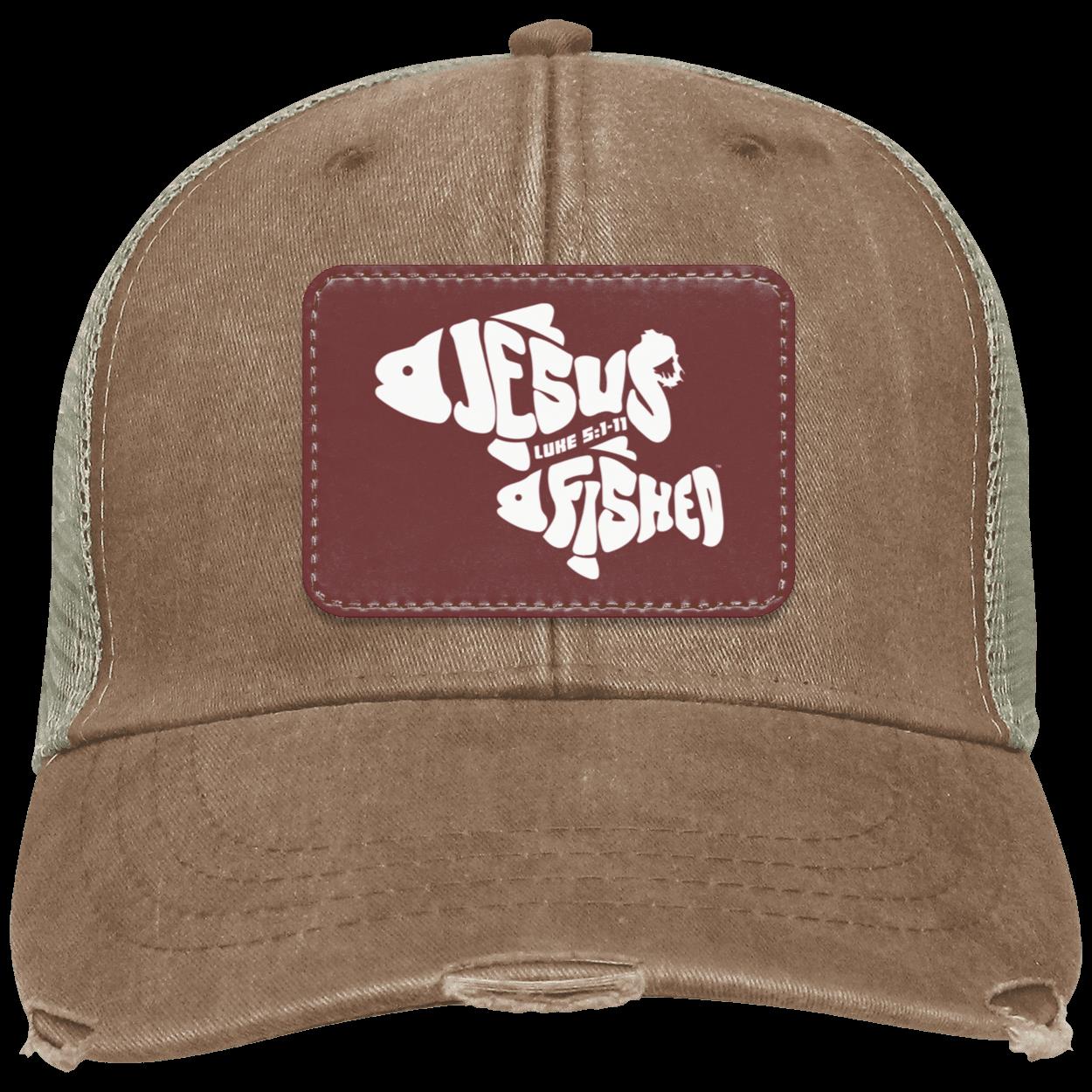 OneFish TwoFish - Distressed Ollie Cap - Oval Patch