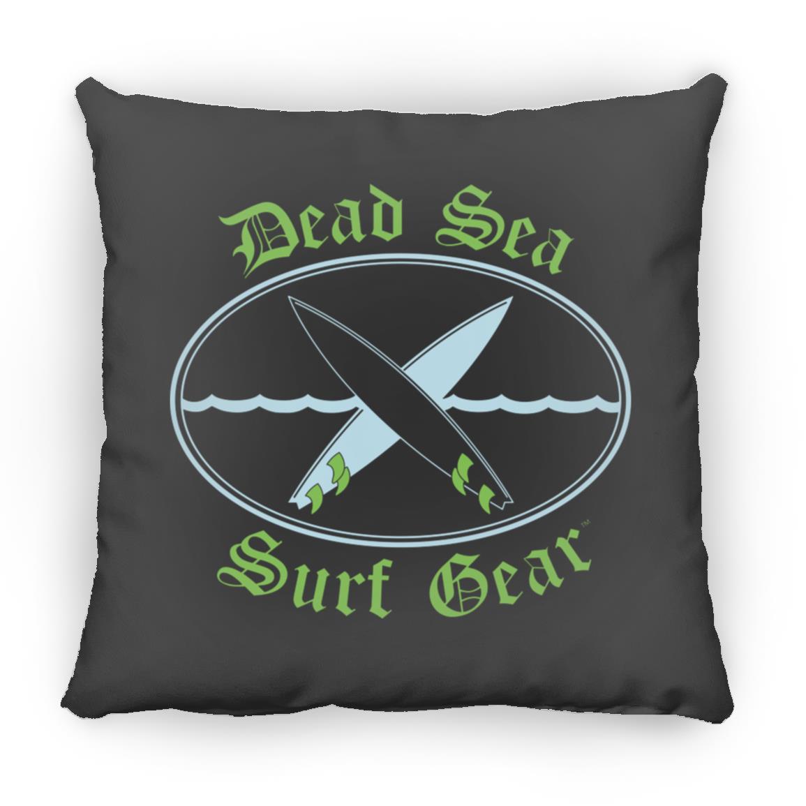 Dead Sea Surf Gear - Large Square Pillow