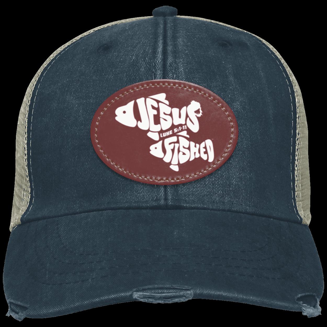 OneFish TwoFish - Distressed Ollie Cap - Oval Patch