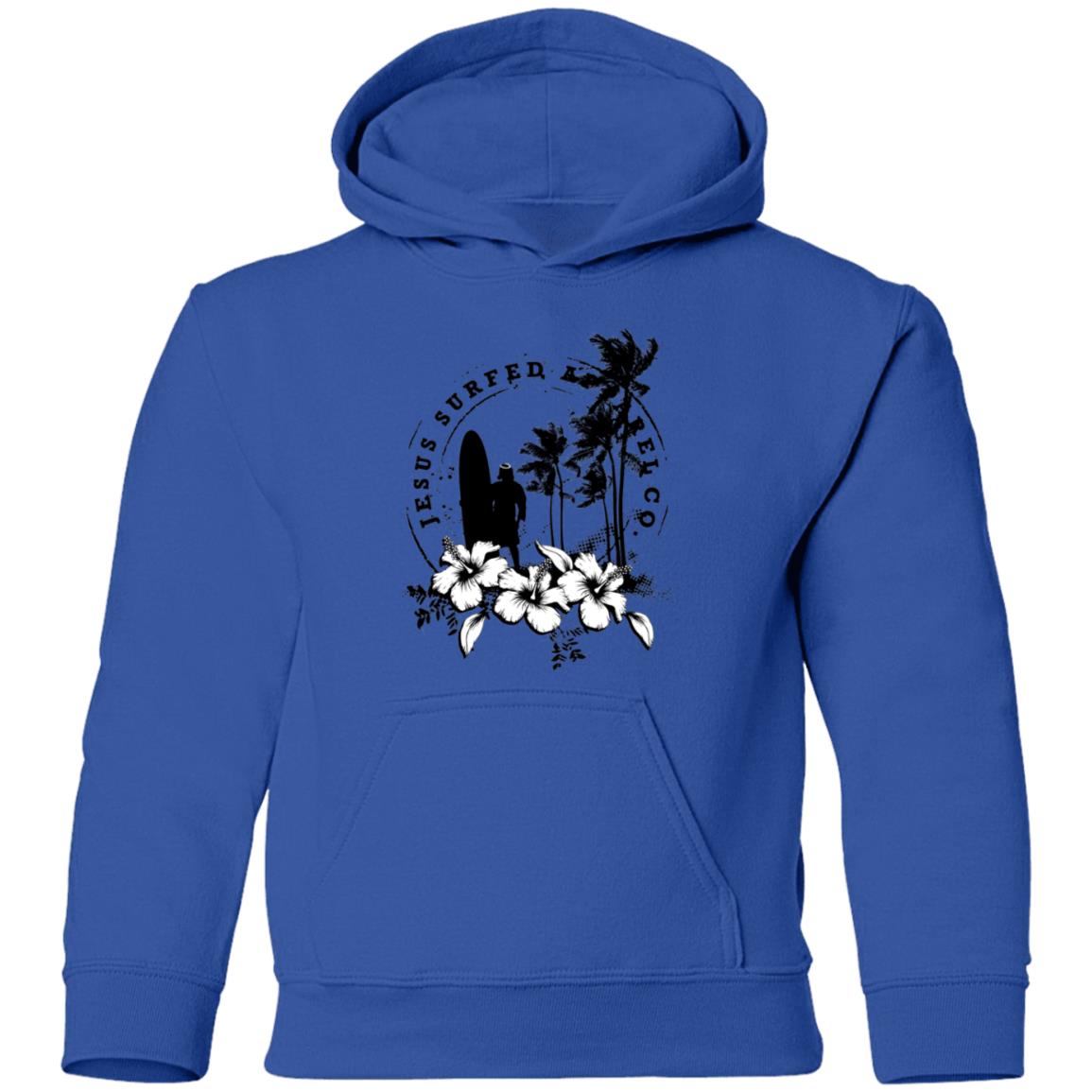Jesus Surfed Apparel - Boy's/Girl's Youth Cotton Hoodie