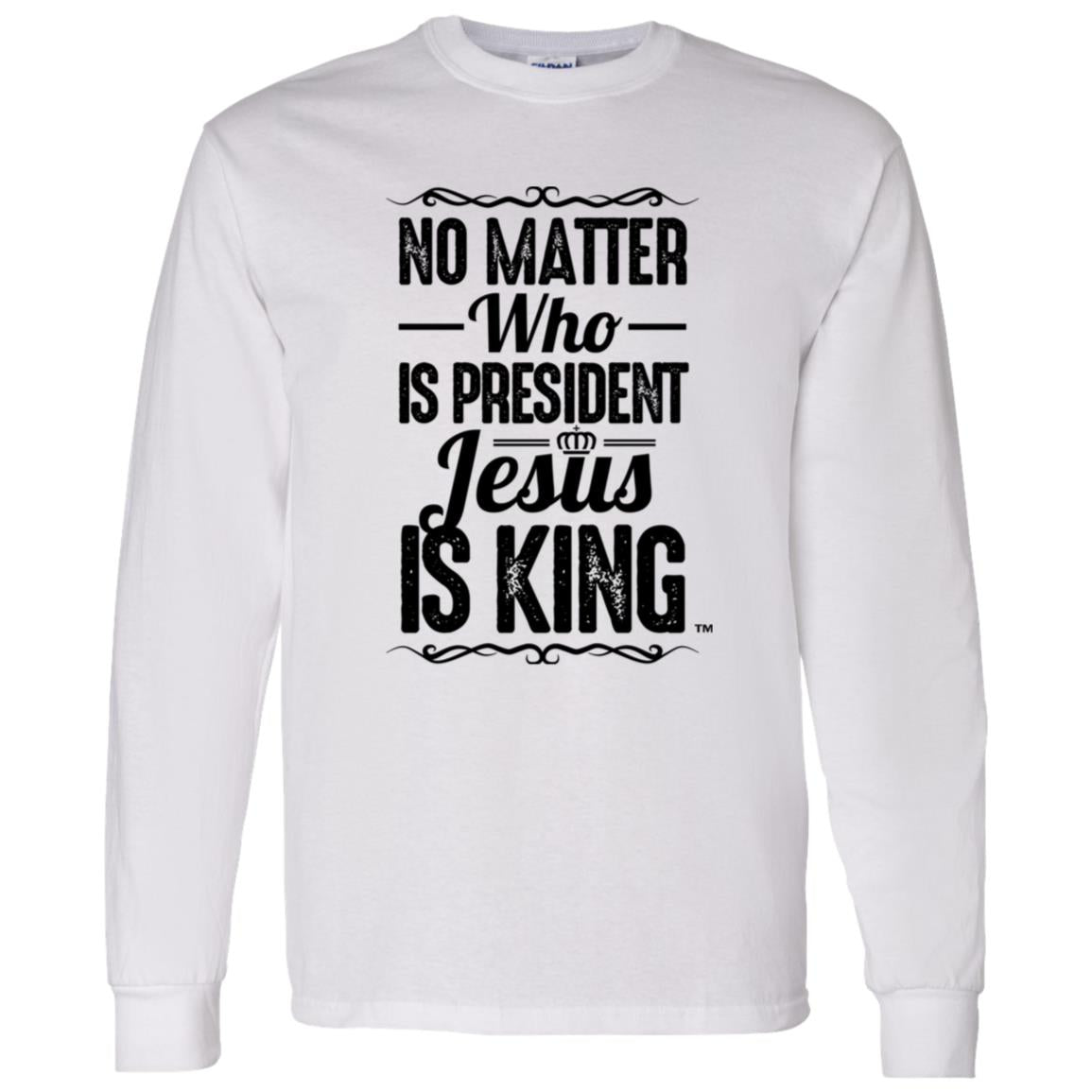 Jesus is King - Men/Women Unisex Classic Long Sleeve T-Shirt