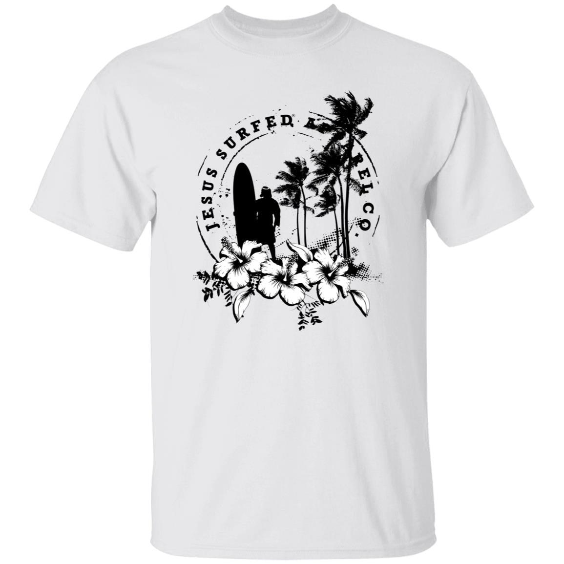 Jesus Surfed Apparel - Men's Cotton Short Sleeve T-Shirt