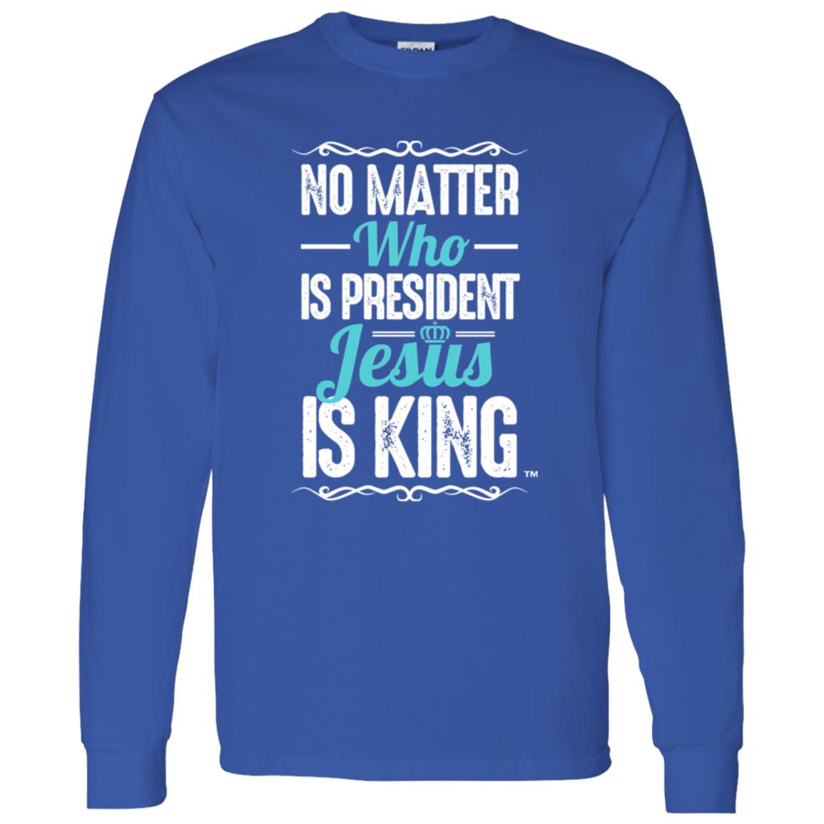 Jesus is King - Men/Women Unisex Classic Long Sleeve T-Shirt