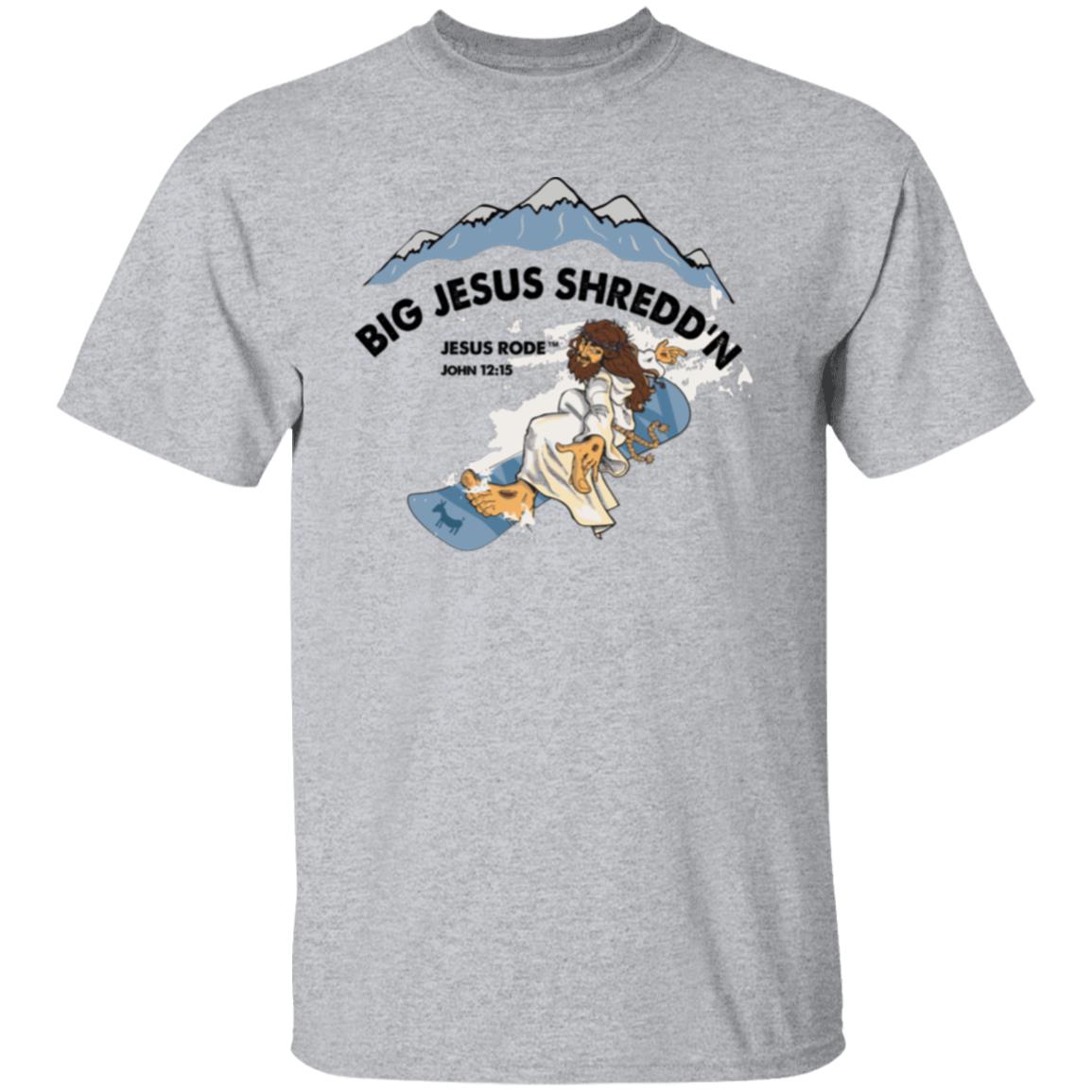 Shredd'n Jesus Men's Cotton Short Sleeve T-Shirt
