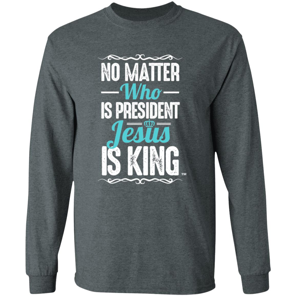 Jesus is King - Men/Women Unisex Classic Long Sleeve T-Shirt