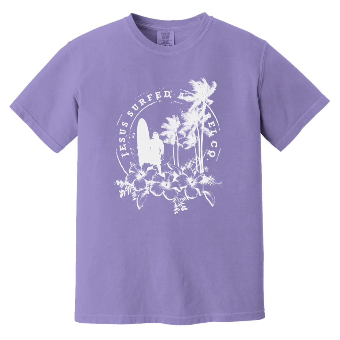 Jesus Surfed Apparel - Men's Soft-Washed Comfort Cotton Short Sleeve T-Shirt