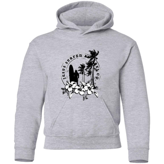 Jesus Surfed Apparel - Boy's/Girl's Youth Cotton Hoodie