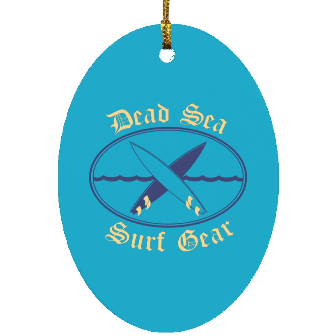 Dead Sea Surf Gear - Oval Ornament