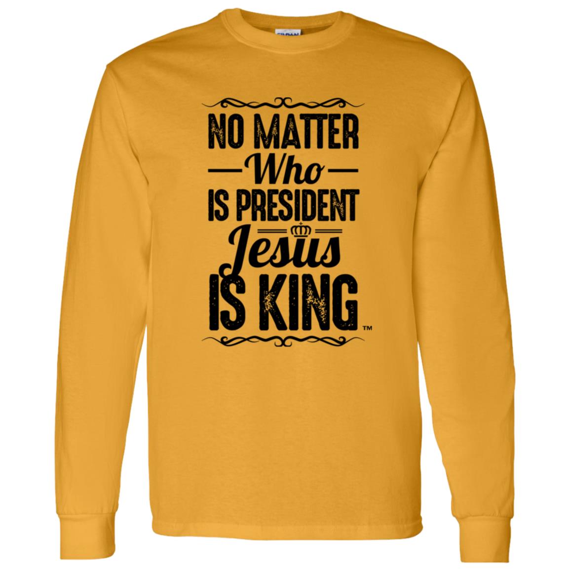 Jesus is King - Men/Women Unisex Classic Long Sleeve T-Shirt