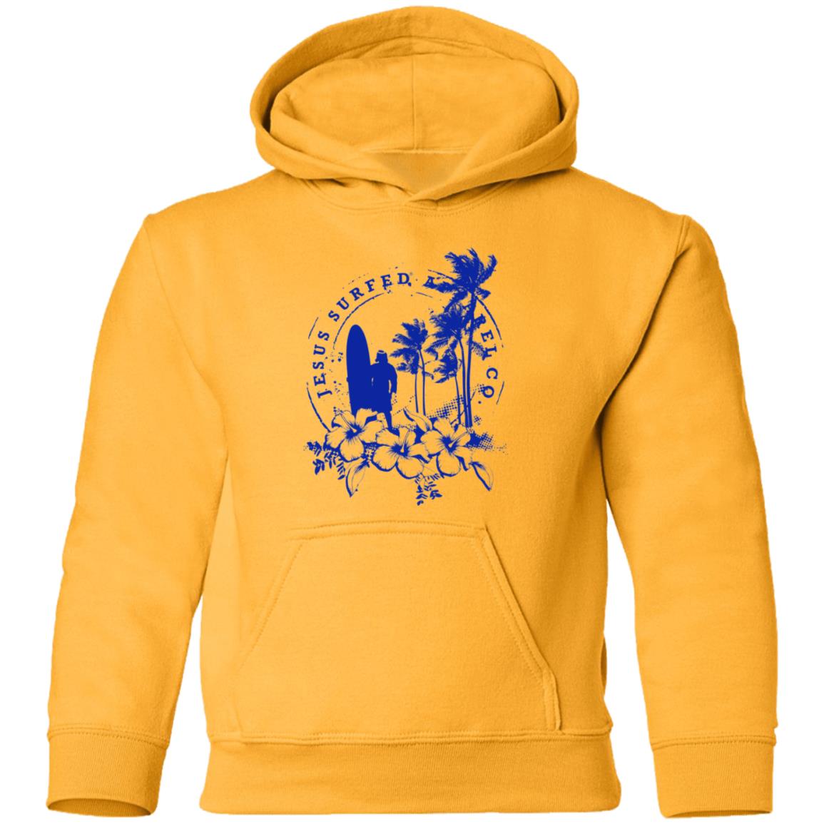 Jesus Surfed Apparel - Boy's/Girl's Youth Cotton Hoodie