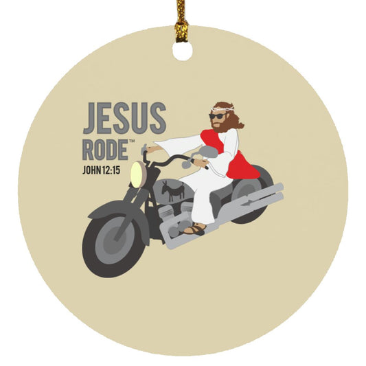 Cruis'n Jesus Circle Ornament