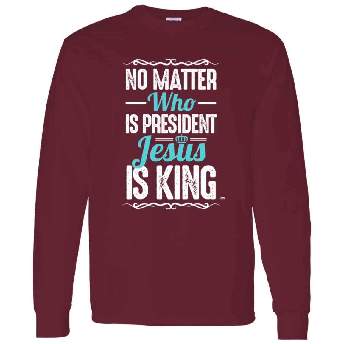 Jesus is King - Men/Women Unisex Classic Long Sleeve T-Shirt