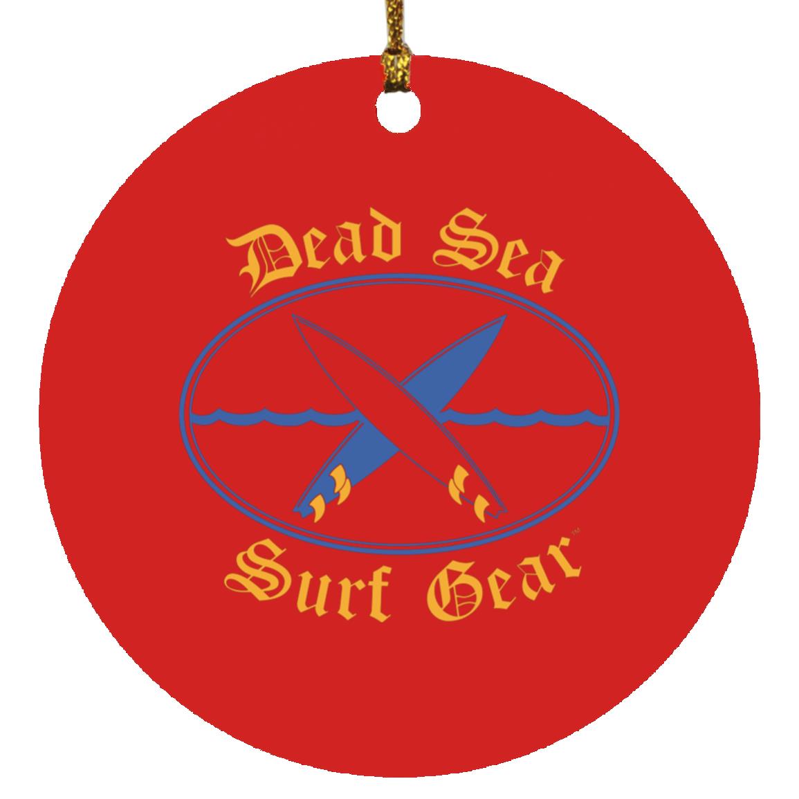 Dead Sea Surf Gear - Circle Ornament