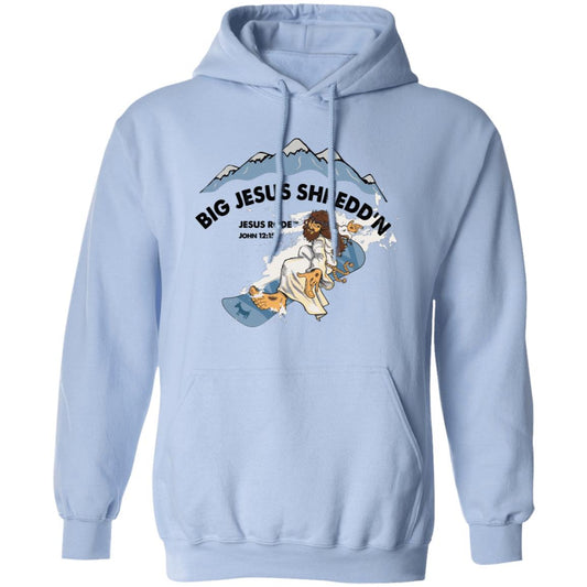 Shredd'n Jesus Men/Women Unisex Hoodie Sweatshirt