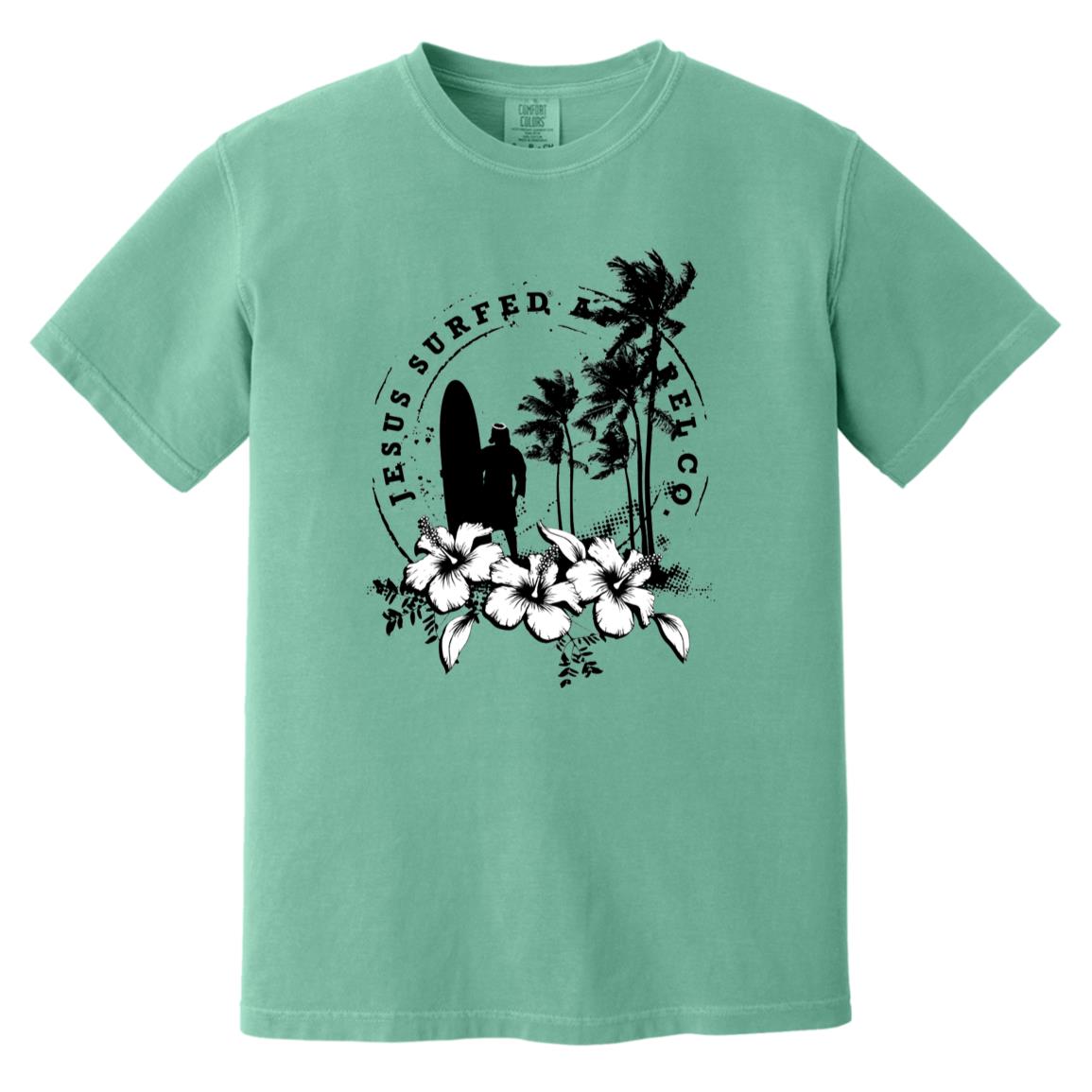 Jesus Surfed Apparel - Men's Soft-Washed Comfort Cotton Short Sleeve T-Shirt