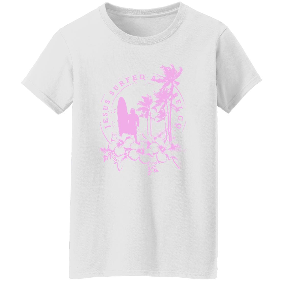 Jesus Surfed Apparel - Women's Cotton T-Shirt