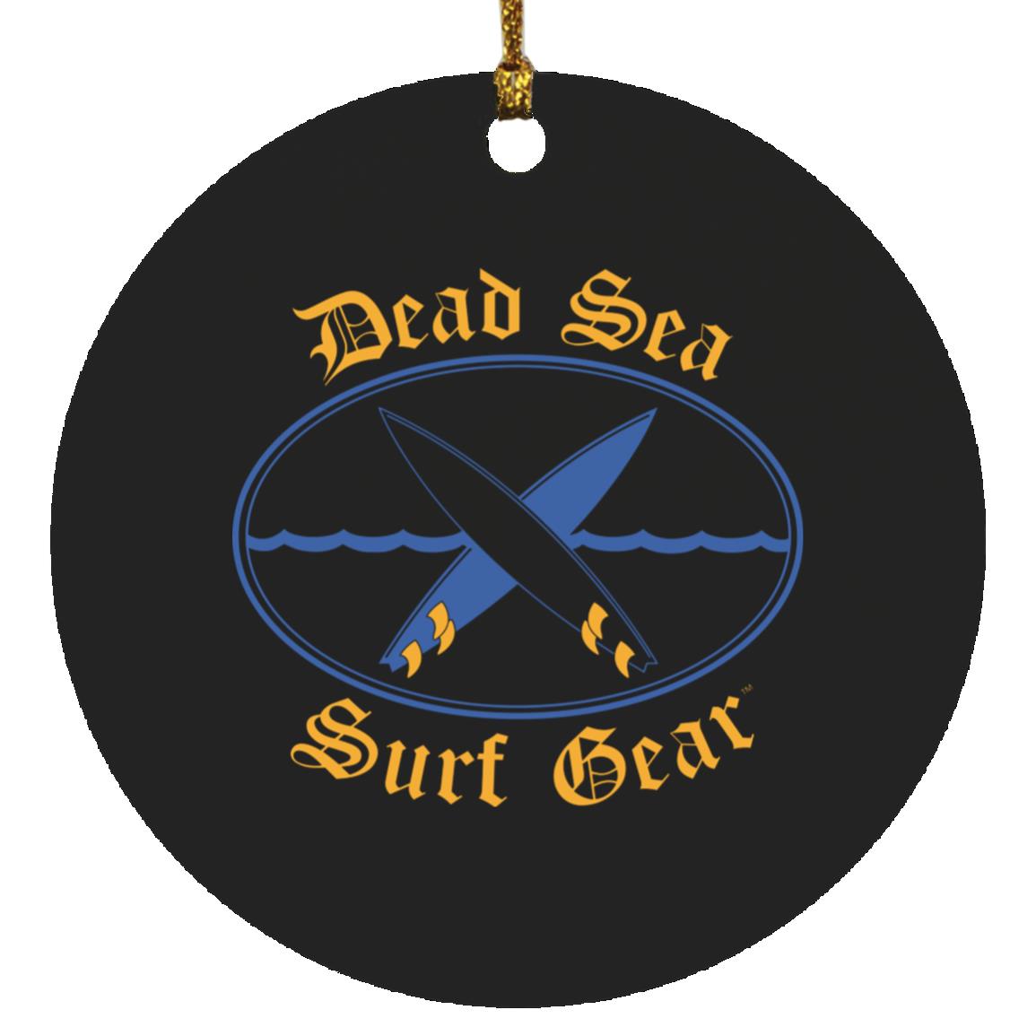 Dead Sea Surf Gear - Circle Ornament