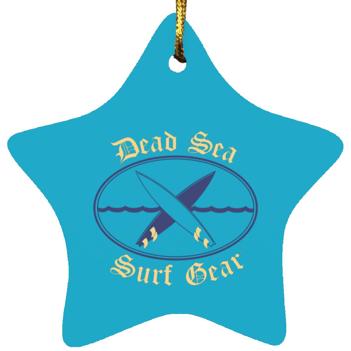 Dead Sea Surf Gear Star Ornament