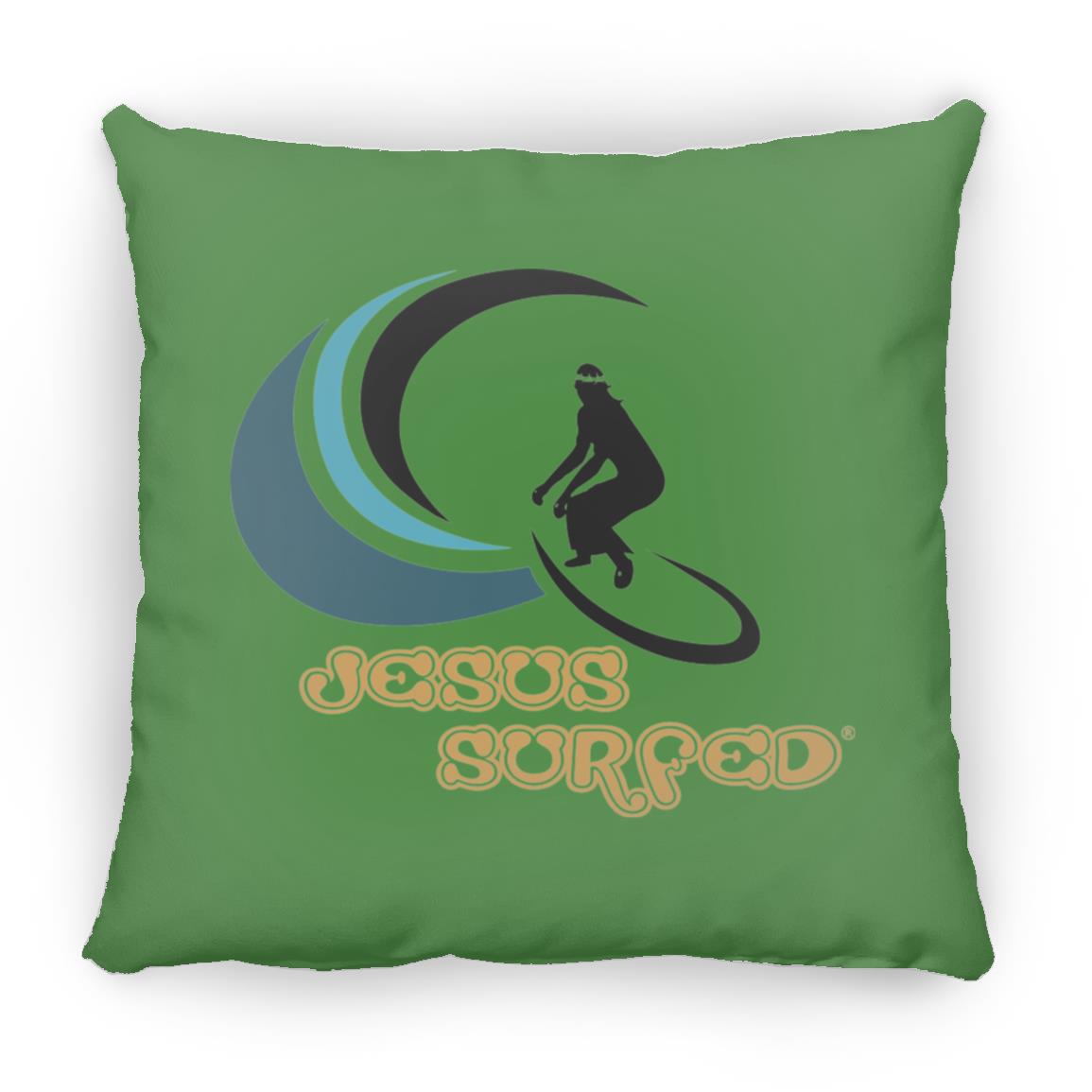 Ridin' the Wave Large Square Pillow