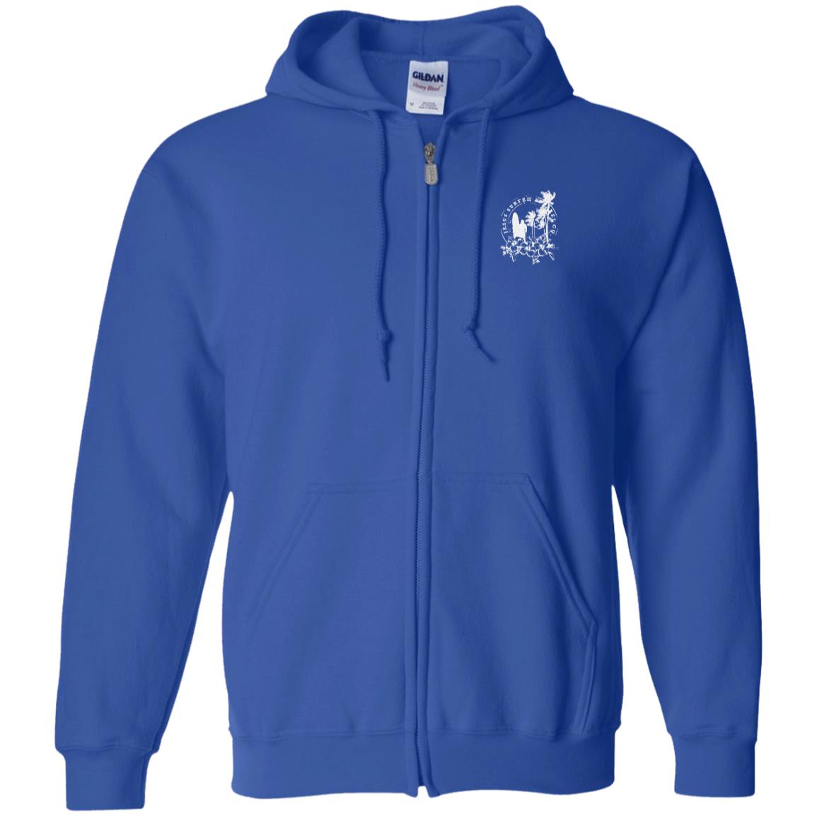 Jesus Surfed Apparel - Men/Women Unisex Full Zip Hoodie