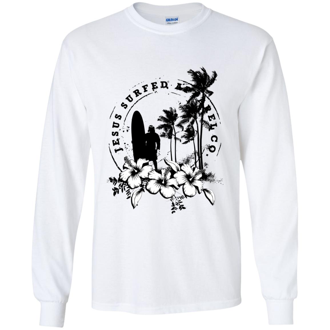 Jesus Surfed Apparel - Boy's/Girl's Youth Cotton Long Sleeve T-Shirt