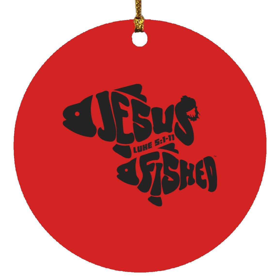 OneFish TwoFish - Circle Ornament