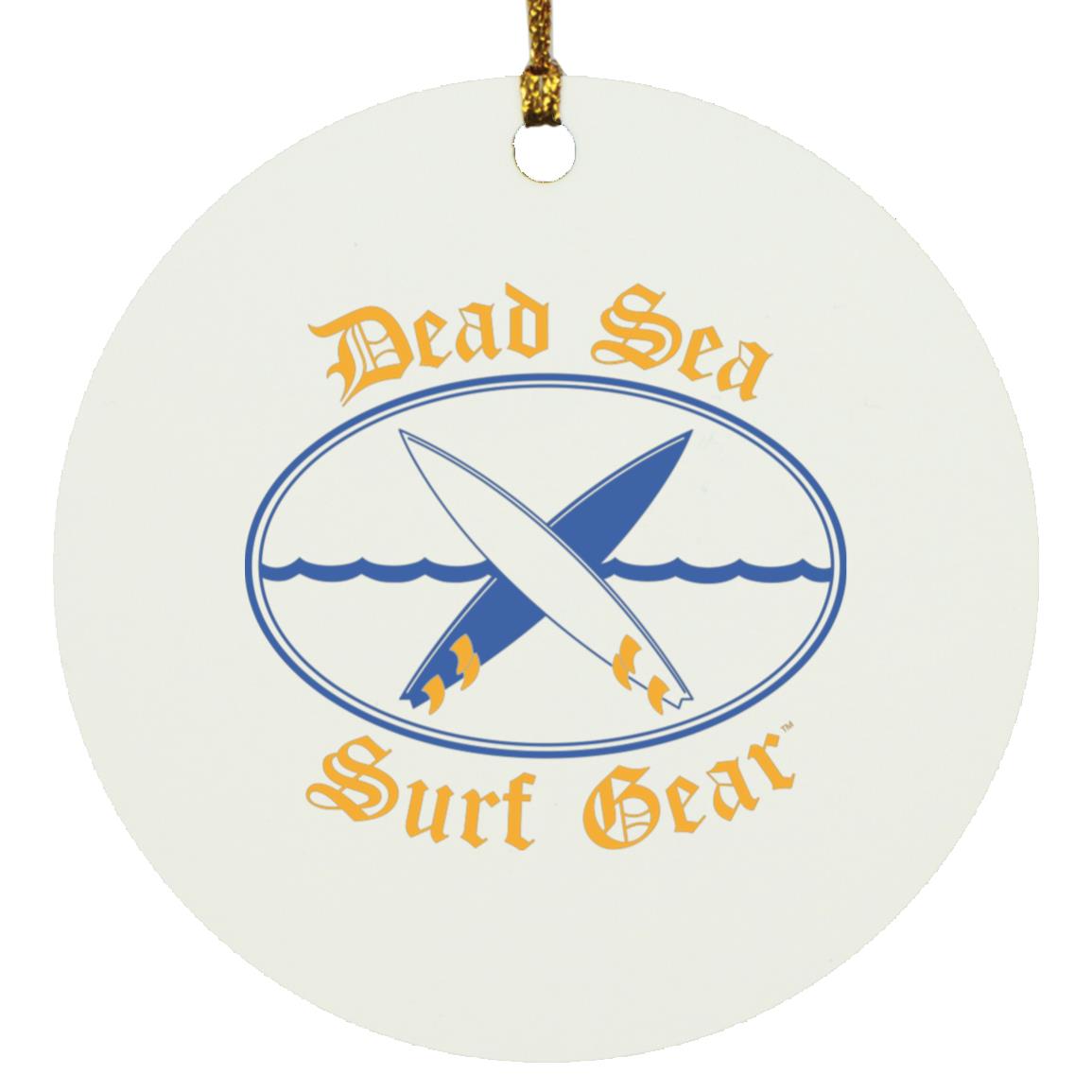 Dead Sea Surf Gear - Circle Ornament