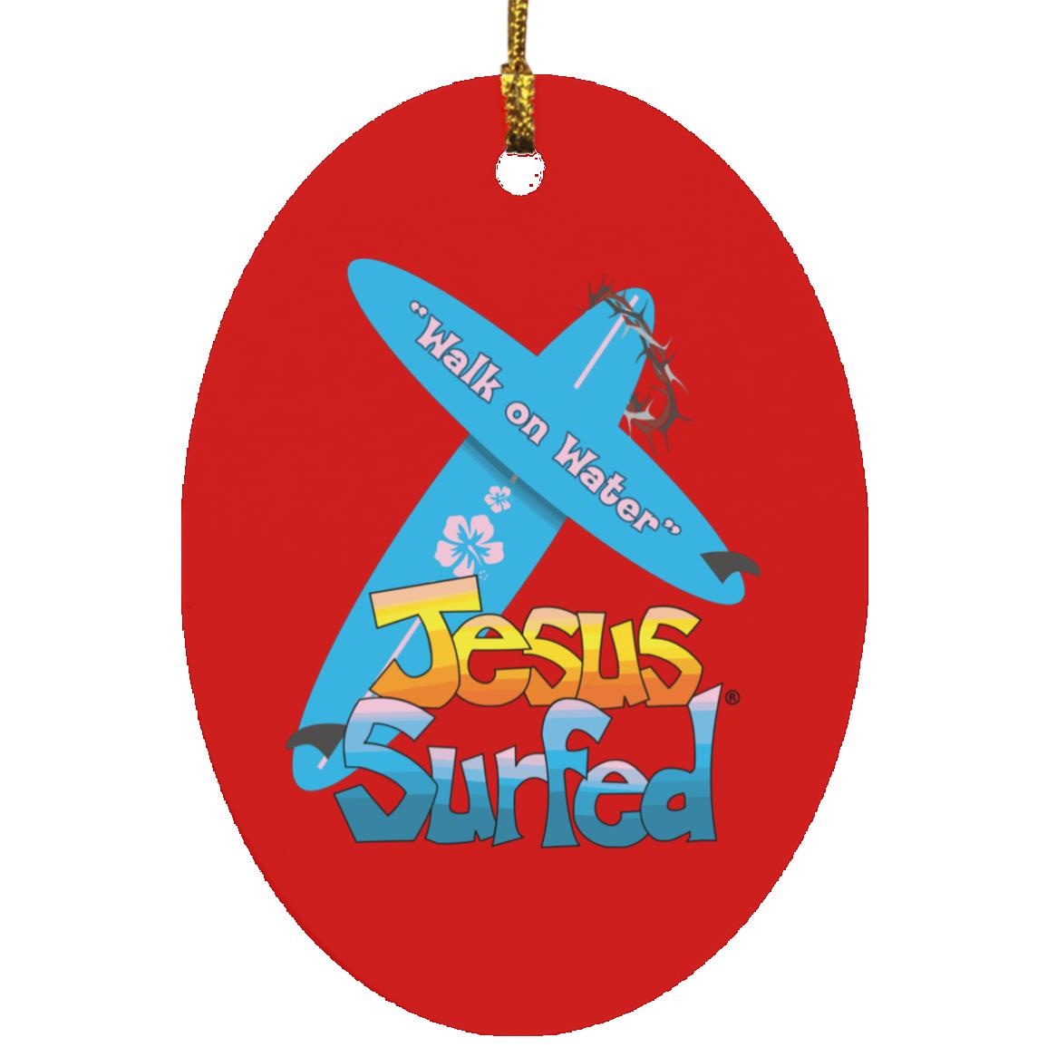 WoW Boards Oval Ornament