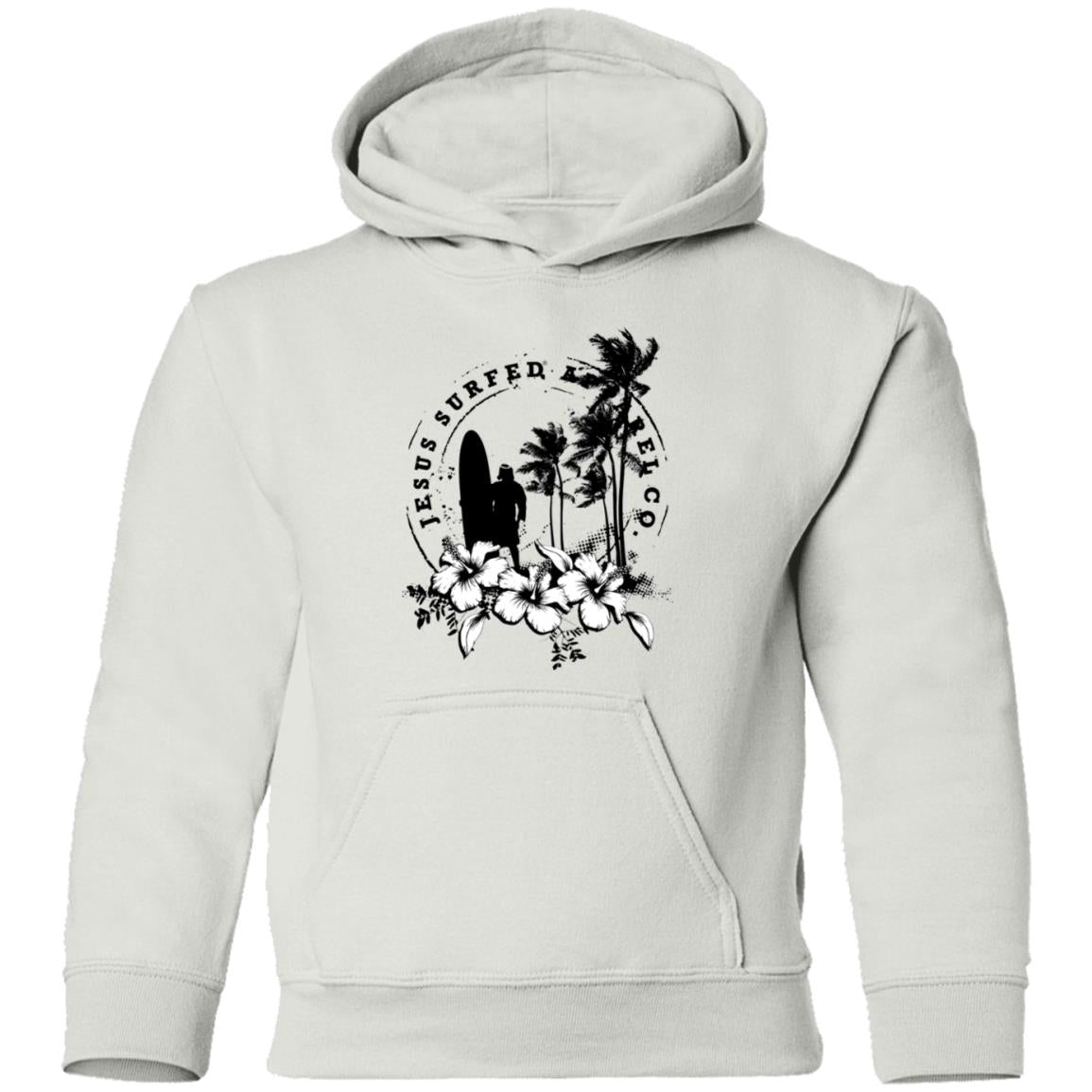 Jesus Surfed Apparel - Boy's/Girl's Youth Cotton Hoodie