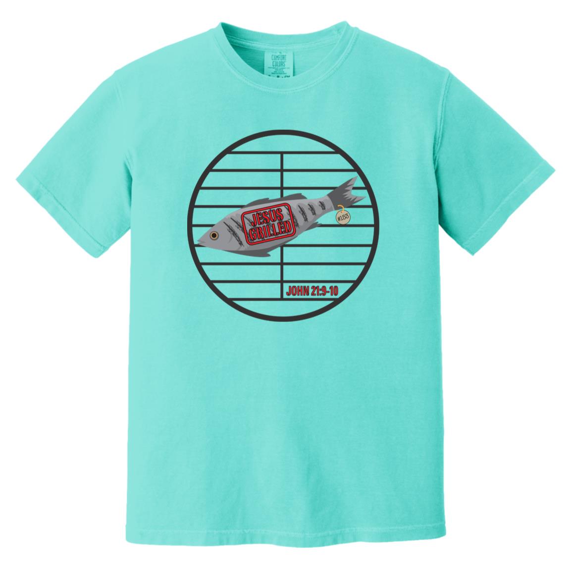 153 Fish - Men's Soft-Washed Comfort Cotton Short Sleeve T-Shirt