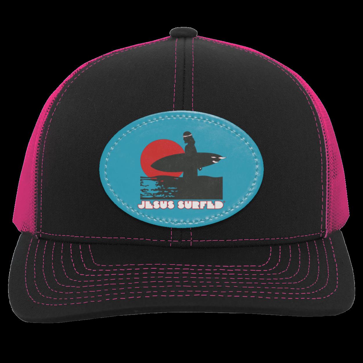 Sunset - Trucker Snap Back - Oval Patch