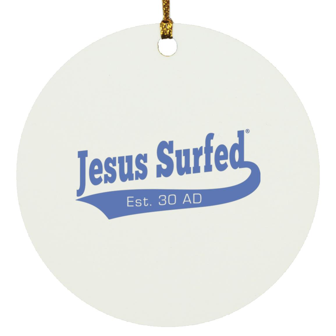 Est 30 AD Circle Ornament