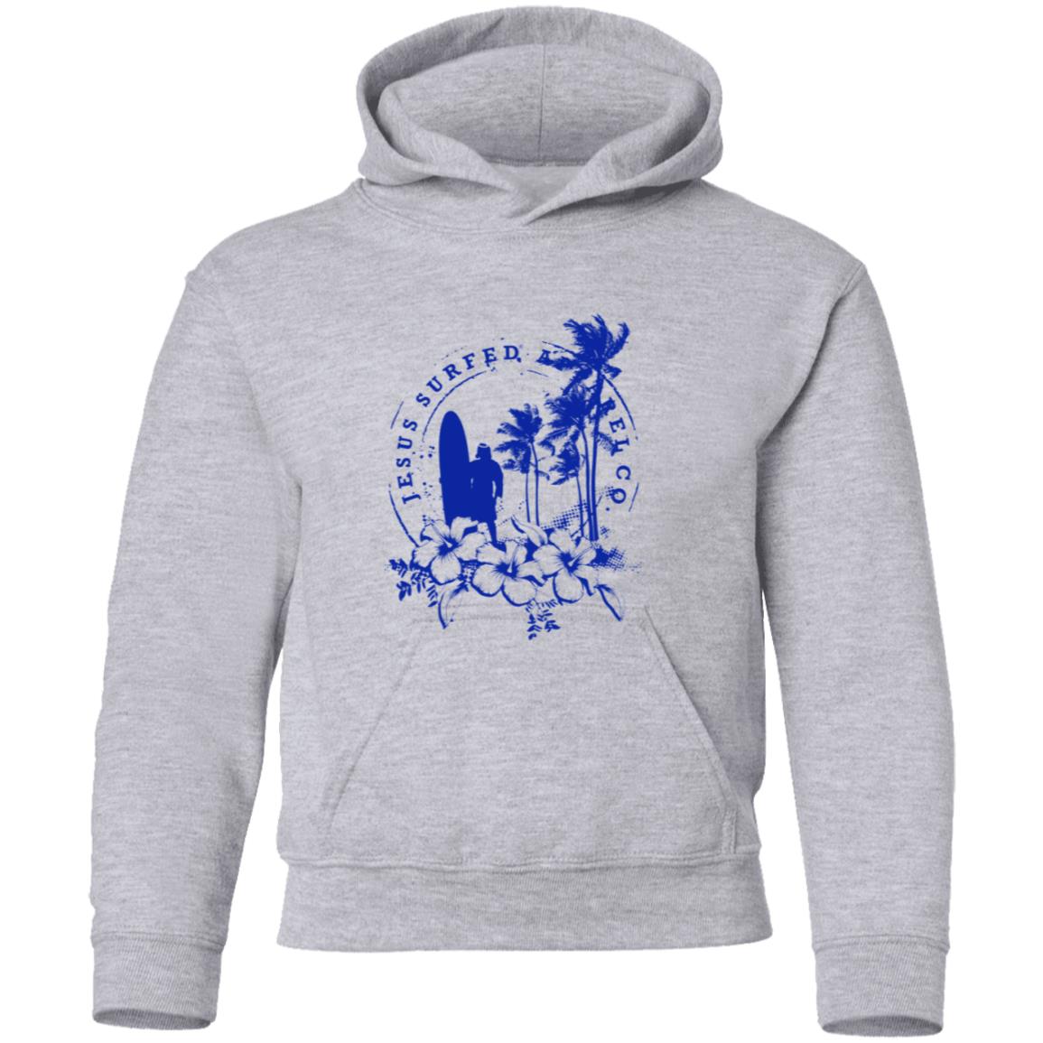 Jesus Surfed Apparel - Boy's/Girl's Youth Cotton Hoodie