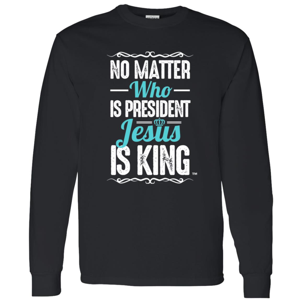Jesus is King - Men/Women Unisex Classic Long Sleeve T-Shirt