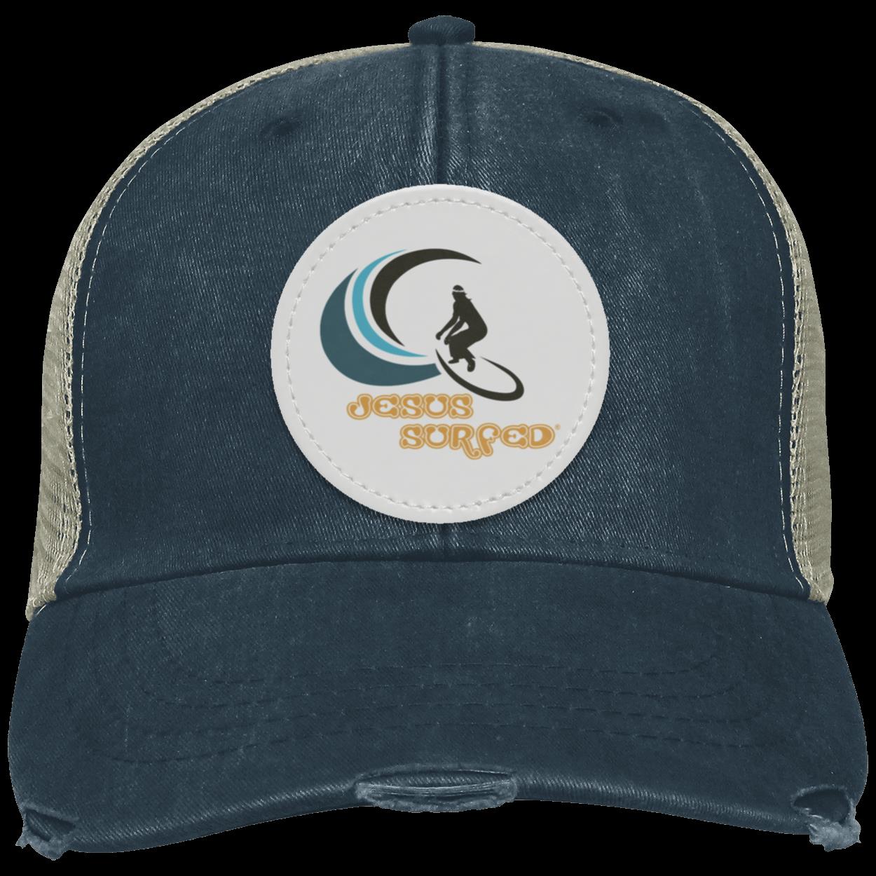 Ridin' the Wave - Distressed Ollie Cap - Circle Patch
