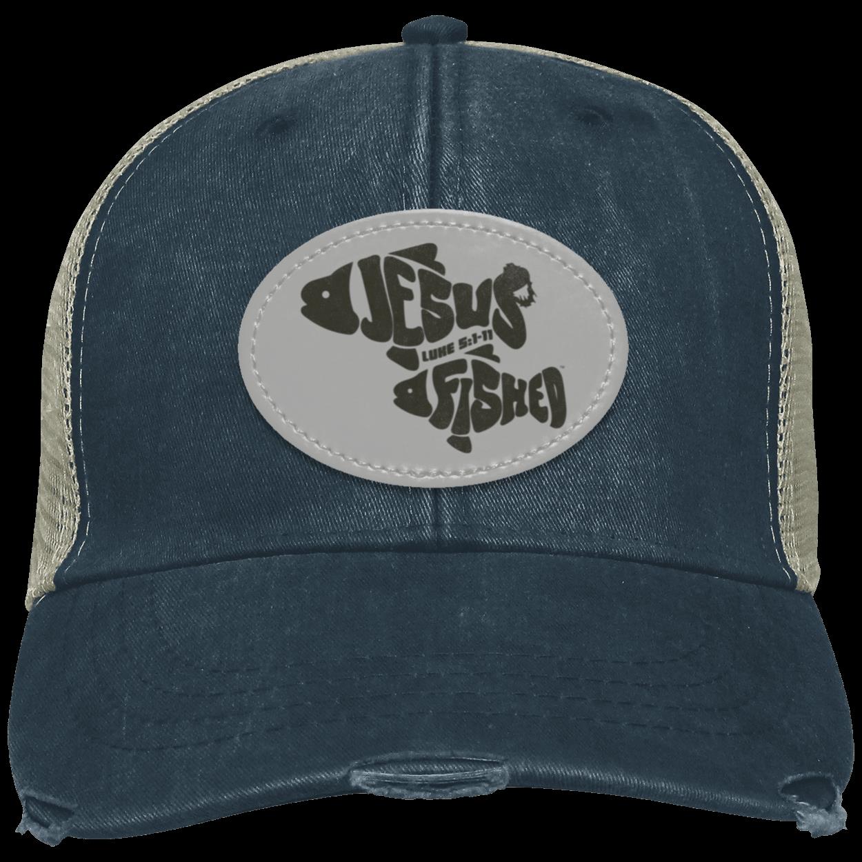 OneFish TwoFish - Distressed Ollie Cap - Oval Patch