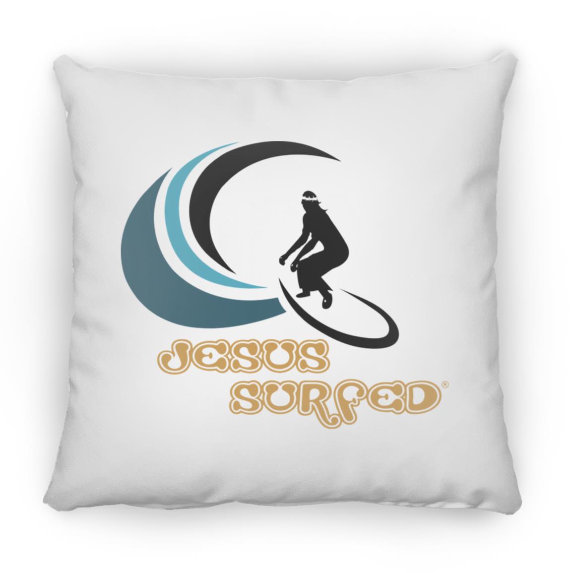 Ridin' the Wave Large Square Pillow