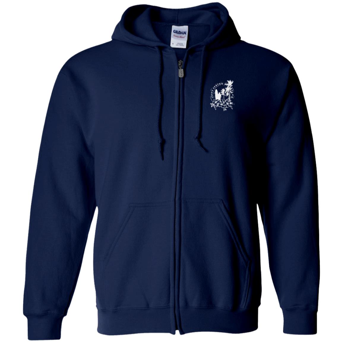 Jesus Surfed Apparel - Men/Women Unisex Full Zip Hoodie